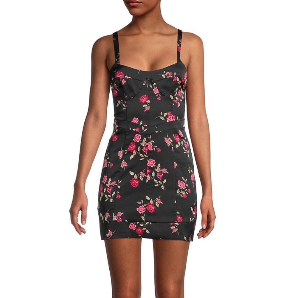 FOR LOVE AND LEMONS Cassidy Floral Mini Dress